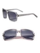 Saint Laurent Oversized 57mm Square Sunglasses