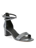 Vince Rianne Snakeskin-embossed Leather Block-heel Sandals