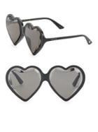 Gucci Fashion Show Black Heart Sunglasses/60mm