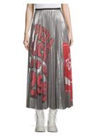 Marc Jacobs Printed Pleated Midi Skirt