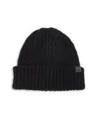 Bickley + Mitchell Solid Lambswool Blend Knit Beanie