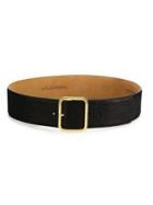 W. Kleinberg Leather Buckle Belt