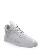 Filling Pieces Ripple Leather Low-top Sneakers