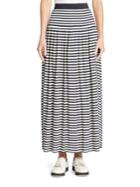 Akris Punto Striped Maxi Skirt