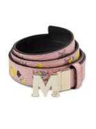 Mcm Faux Leather Belt