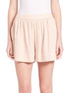 Vince Pleated Pull-on Shorts