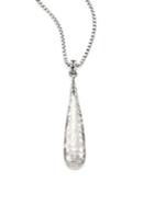 John Hardy Classic Chain Hammered Sterling Silver Pendant Necklace