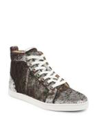 Christian Louboutin Classique Bip Bip Sequined Sneakers