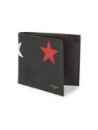 Givenchy Star Printed Leather Billfold Wallet