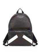 Neil Barrett Retro Modernist Leather Backpack