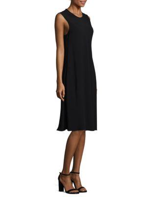 Max Mara Tuc Roundneck Dress