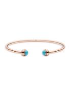 Piaget Possession Turquoise & 18k Rose Gold Open Bangle