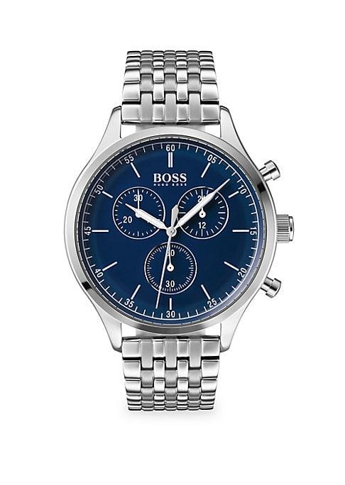 Hugo Boss Companion Stainless Steel Chronograph Watch