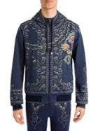 Dolce & Gabbana Hooded Cotton Jacket