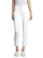 Jen7 By 7 For All Mankind Embroidered Ankle Skinny Jeans