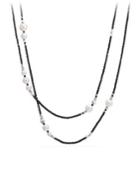 David Yurman Oceanica Tweejoux Necklace With Pearls And Tahitian Grey Pearls