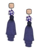 Tory Burch Silk Tassel Earrings
