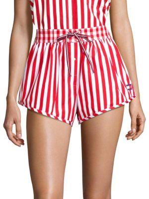 Tommy Hilfiger Collection Gingham Striped Shorts