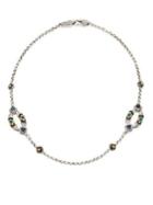 Konstantino Nemesis Green Agate Two-station Necklace