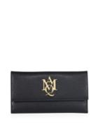 Alexander Mcqueen Insignia Leather Continetal Wallet