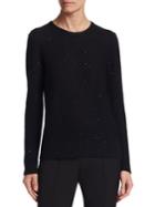 Akris Sequined Silk-blend Knit Sweater