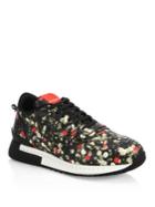 Givenchy Floral-print Leather Sneakers