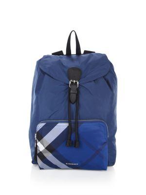 Burberry Solid To Check Backpack