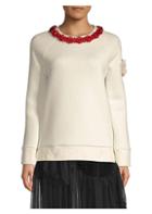 Moncler Genius 4 Moncler Simone Rocha Embellished Collar Sweatshirt