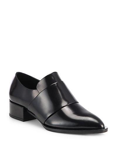Vince Yeagar Leather Oxford Shoes