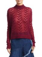 Tanya Taylor Everette Rib-knit Sweater