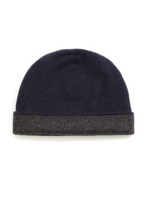 Saks Fifth Avenue Collection Reversible Cashmere Beanie