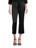 Eileen Fisher Cropped Silk Pants