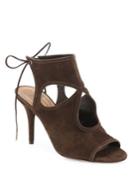 Aquazzura Sexy Thing Suede Sandals