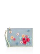 Sophia Webster Flossy Lilico Embroidered Leather Clutch
