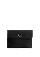 Burberry Pebbled Leather Clutch
