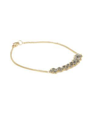 Amali Grey Diamond & 18k Gold Bracelet
