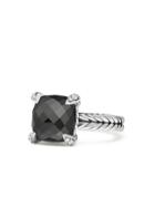 David Yurman Chatelaine? Ring With Gemstone And Diamonds