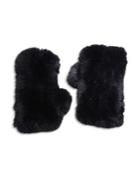 Surell Mink Fur Fingerless Gloves