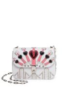 Valentino Love Blade Embroidered Leather Chain Shoulder Bag