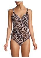 Miraclesuit Swim Sublime Feline Leopard Siren One-piece Swimsuit
