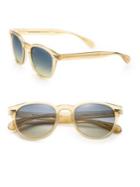 Oliver Peoples Sheldrake Plus 52mm Wayfarer Sunglasses