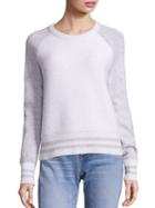 Rag & Bone/jean Long Sleeve Merino Wool Sweater