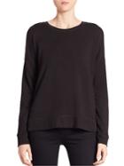 Feel The Piece Solid Roundneck Pullover