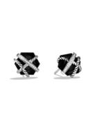 David Yurman Cable Wrap Earrings With Diamonds
