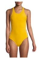 Norma Kamali Side Stripe One-piece Swimsuit