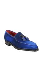 Corthay Tassel Suede Loafers