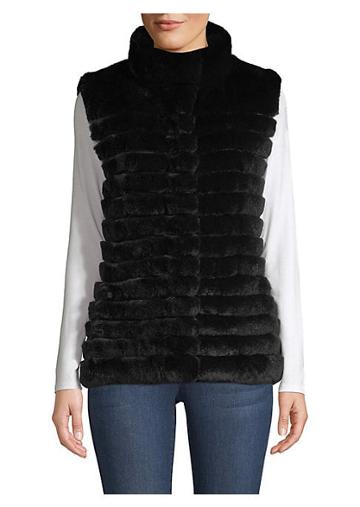 Glamourpuss Rabbit Fur Vest
