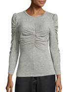 Rebecca Taylor Ruched Jersey Top