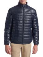 Saks Fifth Avenue Collection Down-filled Leather Puffer Jacket