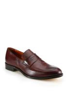 Saks Fifth Avenue Collection Timothy Perforated Leather Penny Loafers